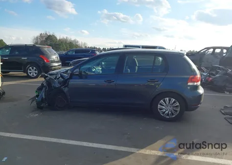 2012 Volkswagen Golf 2.5L 4-Door from USA, damaged, VIN WVWDB7AJ4CW300752